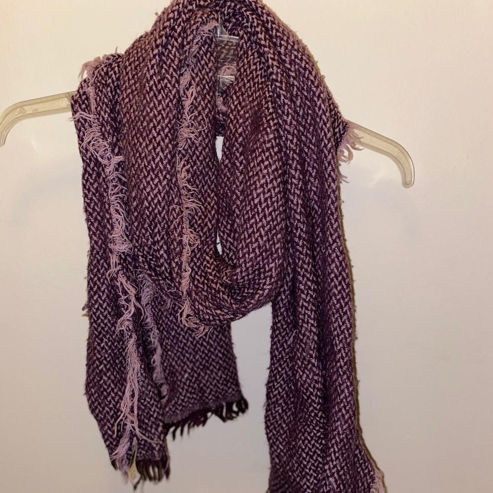 Purple scarf